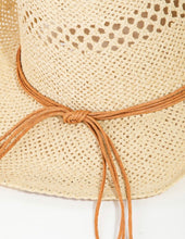 Load image into Gallery viewer, Straw Cowboy Hat