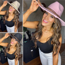 Load image into Gallery viewer, Vintage Fedora Hat